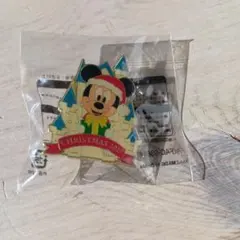 ミッキーマウス クリスマス2017 ピンバッジ