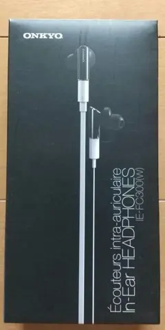 ONKYO In-Ear HEADPHONES IE-FC300(w)のサムネイル