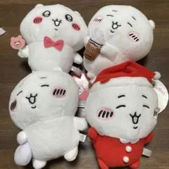 ちいかわ ぬいぐるみ マスコット 4点セットのサムネイル