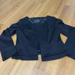 UNTITLED ノーカラージャケット ブラックのサムネイル
