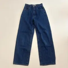 moussy ハイウエストデニム LOOSE STRAIGHT 25インチ