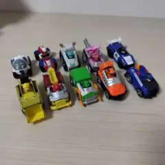 パウ・パトロールビークル10台セット