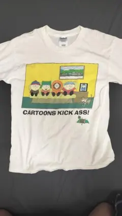 90s Y2K サウスパーク カートマン Tシャツ 白 XLサイズ - メルカリ