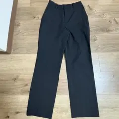 UNIQLO レディース　黒 スマートアンクルパンツ