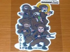 忍たま乱太郎 タソガレドキ忍軍 ステッカー B-SIDE LABEL 第3弾