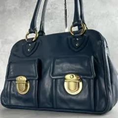 極美品 マークジェイコブス Wポケット トップハンドル ハンドバッグ Y2K