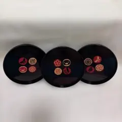 小さいトレイ 3枚セット ピングー 和柄 蝶 桜 鳥のサムネイル