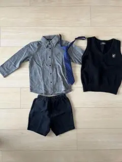 COMME CA ISM 入園式　結婚式　フォーマルセット 100cm