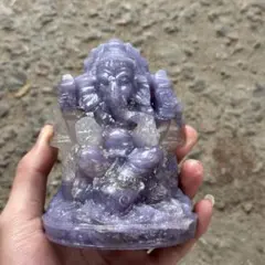 ピンクオパールガネーシャ像 約13cm - メルカリ