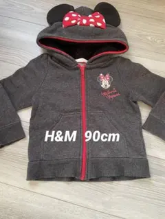 H&M ミニーマウス フード付きパーカー