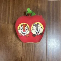 チップとデール リンゴ型ポーチ