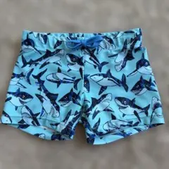 H&M 水着 男の子用 サメ柄 水色 100