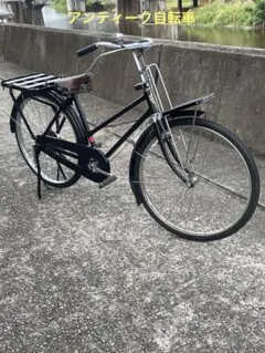 値下希少　レトロ　郵便局　実働　自転車 レトロ 郵便局 自転車 赤 実用車 本体 - メルカリ