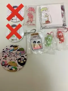 おそ松さん　まとめ売り　速度松グッズ6点セット　おそ松　チョロ松　限定　松犬