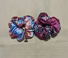 東京ディズニーリゾート ミニーマウス シュシュ ヘアゴム セット