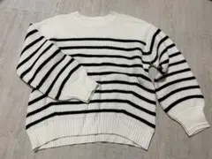 GU ボーダーニット