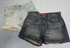 ショートパンツ 2枚セット