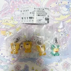 クレヨンしんちゃん くまパジャマ　めじるしアクセサリー　4個　ボーちゃん　マサオ