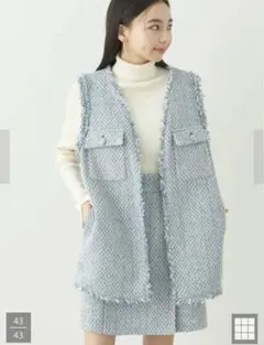 美品！アースミュージックアンドエコロジー　ブルーベスト　ブルー