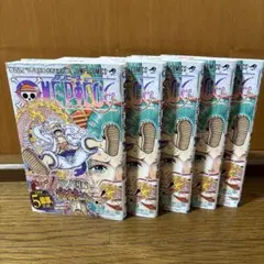【初版　帯付き　チラシ付】ワンピース　104巻　　5冊セット