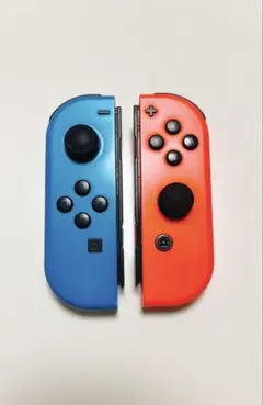 Nintendo Switch Joy-Con ネオンレッド/ネオンブルー - メルカリ