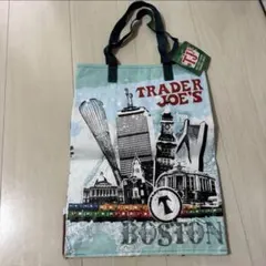 trader joe's エコバッグ BOSTON ボストン