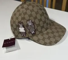 GUCCI GGパターン キャップ ヒグチユウコ