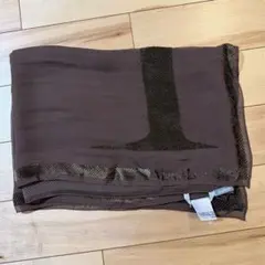 イタリア製未使用品★MaxMara マックスマーラ　シルクストール　ブラウンのサムネイル
