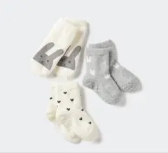 UNIQLO ♡ ベビーソックス3足組 9〜12㌢