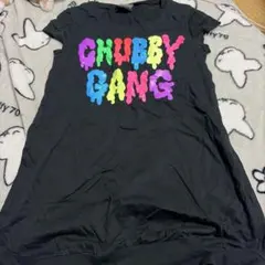 CHUBBY GANG 半袖ワンピース S 黒