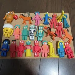 ガンビー‼️キューブリック‼️ソフビ‼️多様なキャラクター フィギュアセット 24体