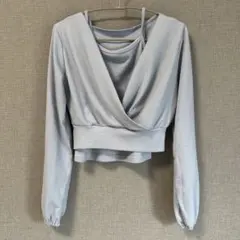 長袖トップス　重ね着