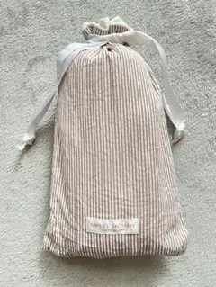 SWEET MOMMY 授乳ケープ ベージュストライプ柄