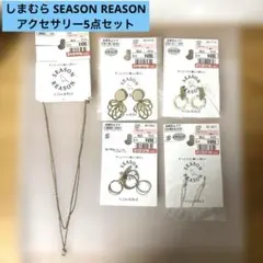 【未使用】しまむら SEASON REASON アクセサリー5点セットのサムネイル