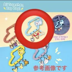韓国☆ポケモン カラビナキーリング プラスル マイナン パチリス