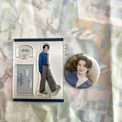 seventeen cafe 2024 アクスタ　缶バッチ　ウジ