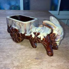 となりのトトロ 素焼き壁掛け植木鉢 テラコッタ - メルカリ
