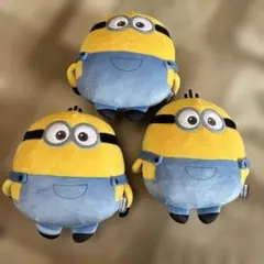 ミニオン　モチモチぬいぐるみ　3つ　ミニオンぬいぐるみ