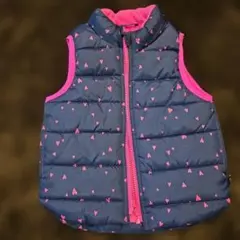 baby GAP ハート柄ダウンベスト 2歳用