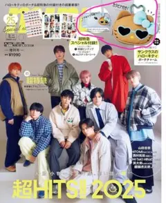 ②mini増刊号 ハローキティ チャームポーチ