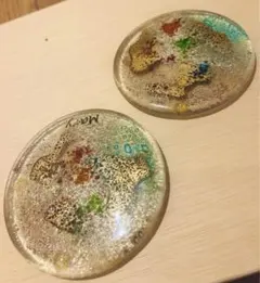 ロンドン ハンドメイドコースター 2枚セット