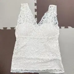 BROWNY STANDARD レース　タンクトップ キャミソール F 重ね着のサムネイル