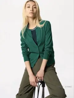 UNIQLO UVカットクルーネックカーディガン