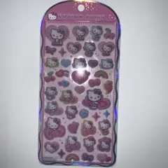 ハローキティ コットンパフィーシール サンリオ 新品 ヒョウ柄