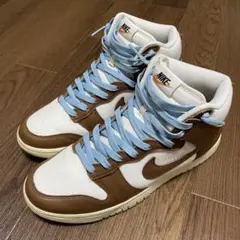 NIKE ダンク ハイ ヴィンテージ ピーカンアンドセイル スニーカー