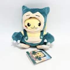 タグ付き カビゴンマニアなピカチュウ ぬいぐるみ レア Amazon.co.jp: ポケモンセンターオリジナル ぬいぐるみ カビゴン