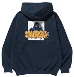 （美品）X-LARGE ネイビー パーカー