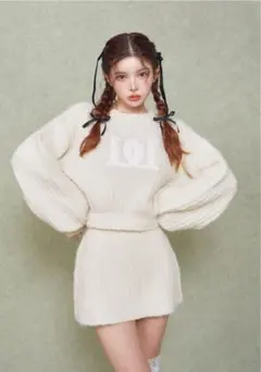 ダーリッチ キルティングロゴニットセットアップ FREE