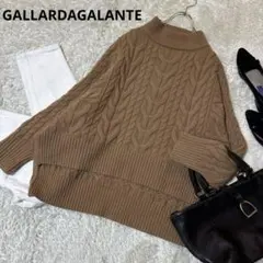 美品＊定価2.4万☆ガリャルダガランテ フォックス ケーブル編みオーバーニット