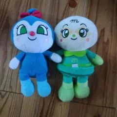 こきんちゃんとメロンパンナちゃんぬいぐるみセット